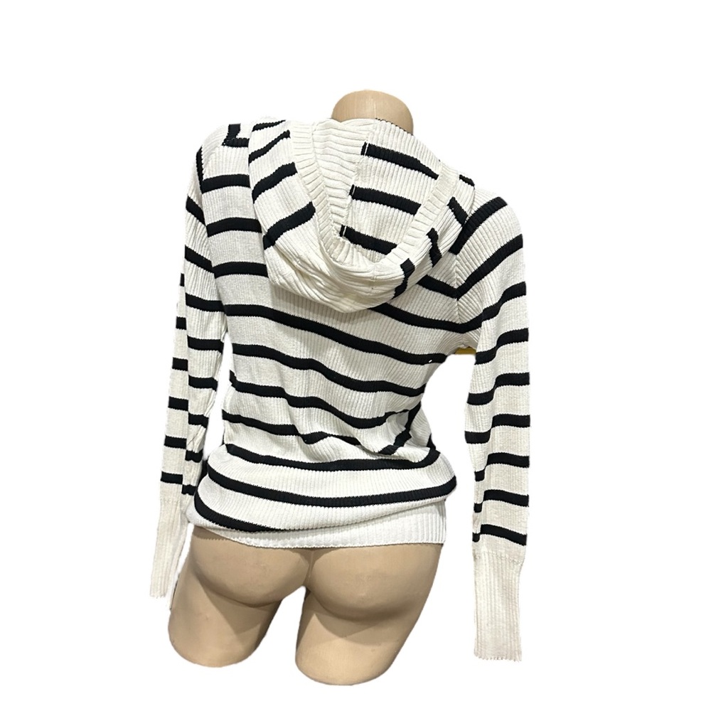 Chaser Hoodie Sweater Hooded Striped Medium NEW NWT Pullover